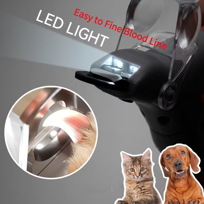 Cat & Dog LED Nail Clipper