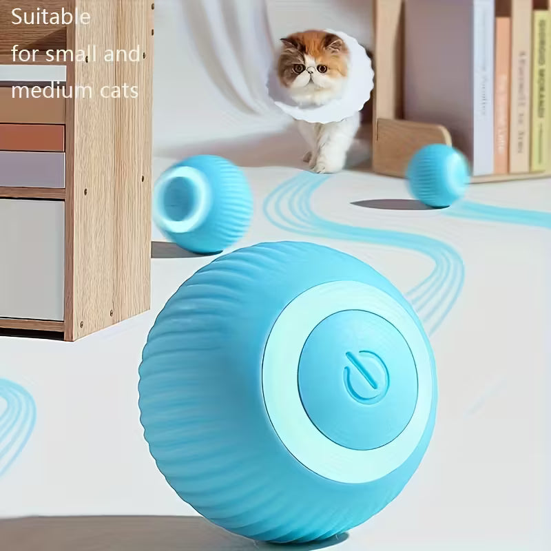 Automatic Rolling Ball Toy for Cats